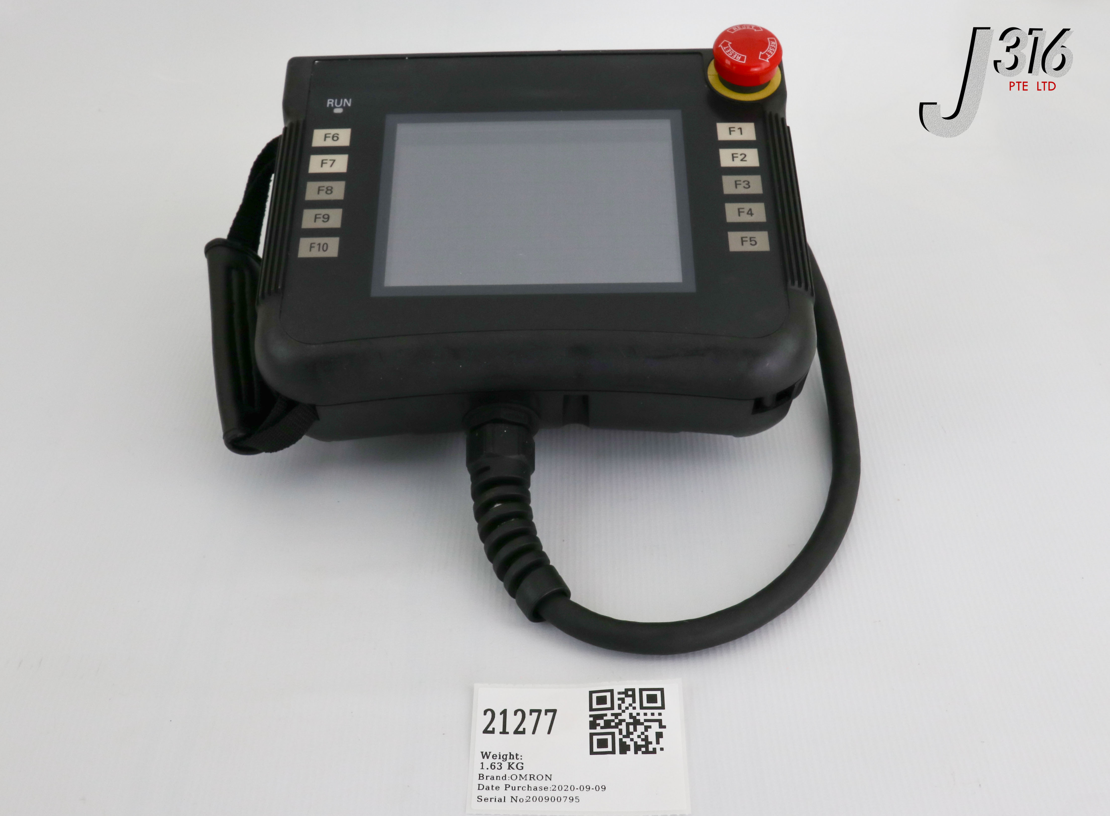 21277 OMRON INTERACTIVE DISPLAY, HANDHELD PROGRAMMABLE TERMINAL